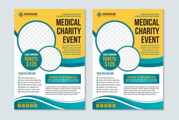 Charity Event Vertical Flyer Embroidery Review