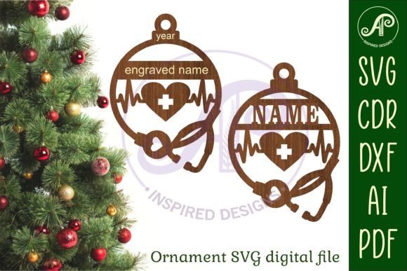 Doctor Nurse Christmas Ornament SVG: Is It Stitch-Ready?