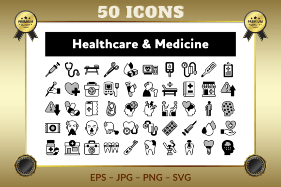 Healthcare Medicine Dots and Glyph: A Stitch-Ready Review