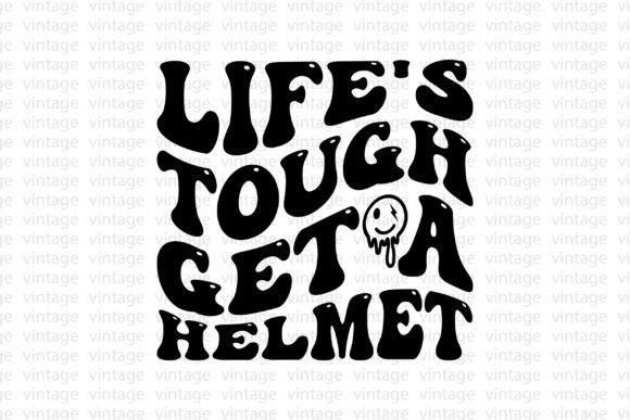 Lifes Tough Get a Helmet: Embroidery Design Review