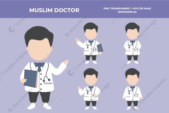 Muslim Doctor Character: A Designer's Embroidery Review