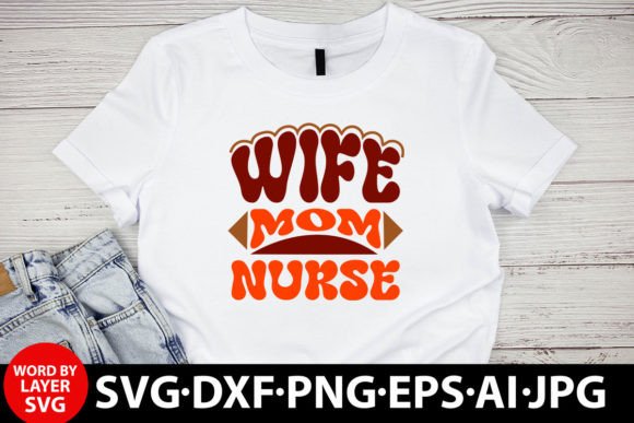 Wife Mom Nurse Mother s Retro Design Review